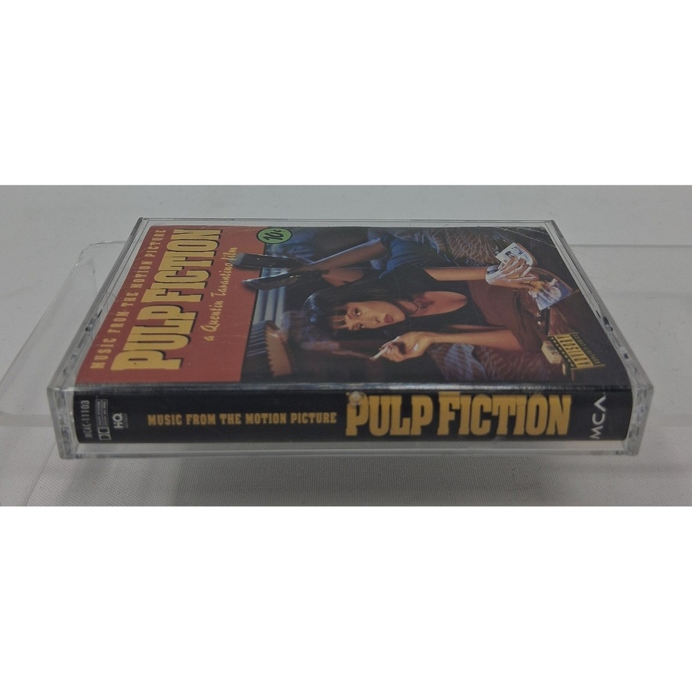 Pulp Fiction Soundtrack Cassette Tape 1994 MCA MCAC-11103 Quentin Tarantino Film - Picture 3 of 7